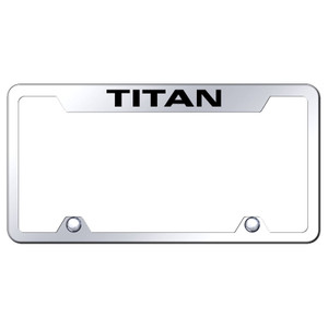 Au-TOMOTIVE GOLD | License Plate Covers and Frames | Nissan Titan | AUGD7994