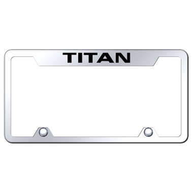Au-TOMOTIVE GOLD | License Plate Covers and Frames | Nissan Titan | AUGD7994