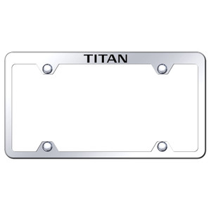 Au-TOMOTIVE GOLD | License Plate Covers and Frames | Nissan Titan | AUGD7995