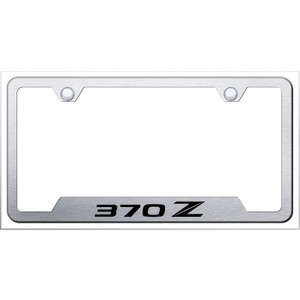 Au-TOMOTIVE GOLD | License Plate Covers and Frames | Nissan 370Z | AUGD7997