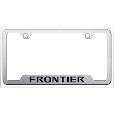 Au-TOMOTIVE GOLD | License Plate Covers and Frames | Nissan Frontier | AUGD7999