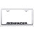 Au-TOMOTIVE GOLD | License Plate Covers and Frames | Nissan Pathfinder | AUGD8002