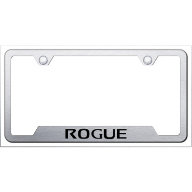 Au-TOMOTIVE GOLD | License Plate Covers and Frames | Nissan Rogue | AUGD8003
