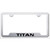 Au-TOMOTIVE GOLD | License Plate Covers and Frames | Nissan Titan | AUGD8004