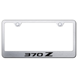 Au-TOMOTIVE GOLD | License Plate Covers and Frames | Nissan 370Z | AUGD8008