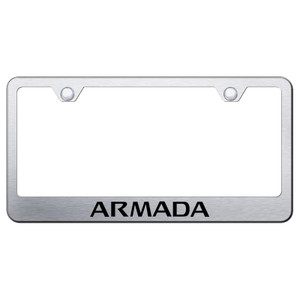 Au-TOMOTIVE GOLD | License Plate Covers and Frames | Nissan Armada | AUGD8009