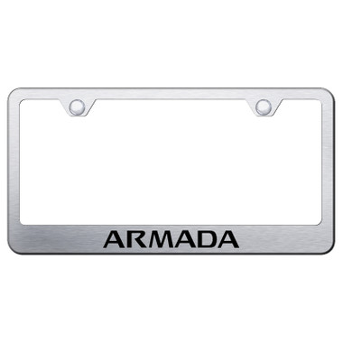 Au-TOMOTIVE GOLD | License Plate Covers and Frames | Nissan Armada | AUGD8009