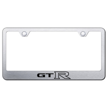 Au-TOMOTIVE GOLD | License Plate Covers and Frames | Nissan GT-R | AUGD8011