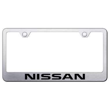 Au-TOMOTIVE GOLD | License Plate Covers and Frames | Nissan | AUGD8013