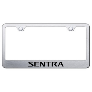 Au-TOMOTIVE GOLD | License Plate Covers and Frames | Nissan Sentra | AUGD8016