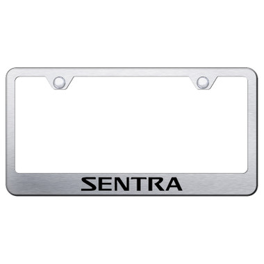 Au-TOMOTIVE GOLD | License Plate Covers and Frames | Nissan Sentra | AUGD8016