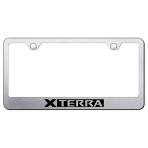 Au-TOMOTIVE GOLD | License Plate Covers and Frames | Nissan Xterra | AUGD8019