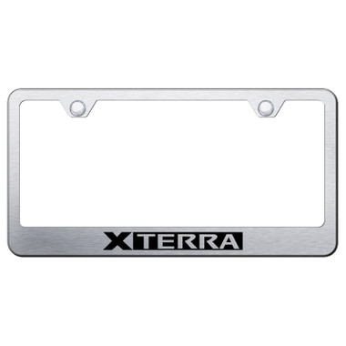 Au-TOMOTIVE GOLD | License Plate Covers and Frames | Nissan Xterra | AUGD8019