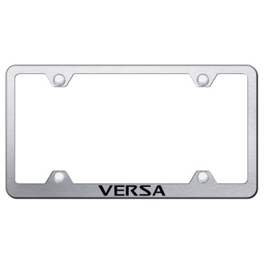 Au-TOMOTIVE GOLD | License Plate Covers and Frames | Nissan Versa | AUGD8025