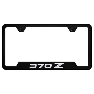 Au-TOMOTIVE GOLD | License Plate Covers and Frames | Nissan 370Z | AUGD8026