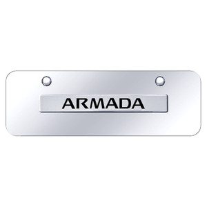 Au-TOMOTIVE GOLD | License Plate Covers and Frames | Nissan Armada | AUGD8029