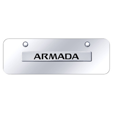 Au-TOMOTIVE GOLD | License Plate Covers and Frames | Nissan Armada | AUGD8029