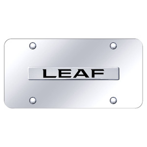 Au-TOMOTIVE GOLD | License Plate Covers and Frames | Nissan Leaf | AUGD8032