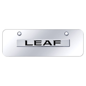 Au-TOMOTIVE GOLD | License Plate Covers and Frames | Nissan Leaf | AUGD8033