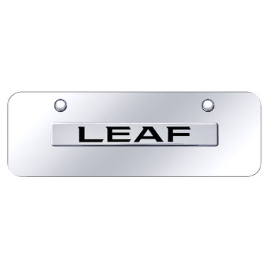 Au-TOMOTIVE GOLD | License Plate Covers and Frames | Nissan Leaf | AUGD8033