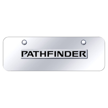 Au-TOMOTIVE GOLD | License Plate Covers and Frames | Nissan Pathfinder | AUGD8038