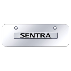 Au-TOMOTIVE GOLD | License Plate Covers and Frames | Nissan Sentra | AUGD8043