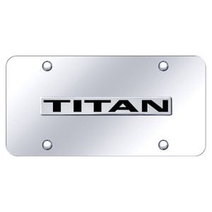 Au-TOMOTIVE GOLD | License Plate Covers and Frames | Nissan Titan | AUGD8046