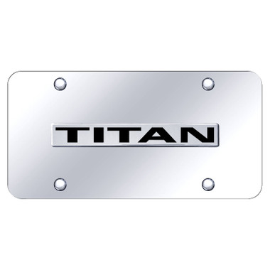 Au-TOMOTIVE GOLD | License Plate Covers and Frames | Nissan Titan | AUGD8046