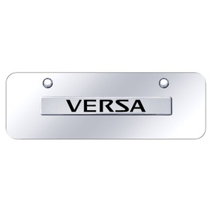 Au-TOMOTIVE GOLD | License Plate Covers and Frames | Nissan Versa | AUGD8049