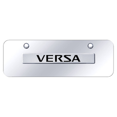 Au-TOMOTIVE GOLD | License Plate Covers and Frames | Nissan Versa | AUGD8049