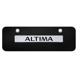 Au-TOMOTIVE GOLD | License Plate Covers and Frames | Nissan Altima | AUGD8053