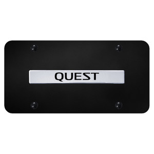 Au-TOMOTIVE GOLD | License Plate Covers and Frames | Nissan Quest | AUGD8067