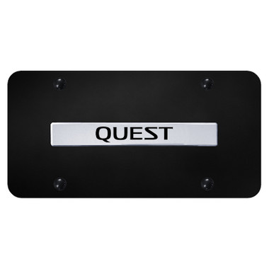 Au-TOMOTIVE GOLD | License Plate Covers and Frames | Nissan Quest | AUGD8067
