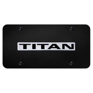 Au-TOMOTIVE GOLD | License Plate Covers and Frames | Nissan Titan | AUGD8071