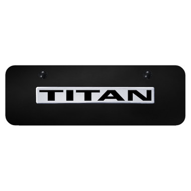 Au-TOMOTIVE GOLD | License Plate Covers and Frames | Nissan Titan | AUGD8072
