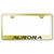 Au-TOMOTIVE GOLD | License Plate Covers and Frames | Oldsmobile Aurora | AUGD8099