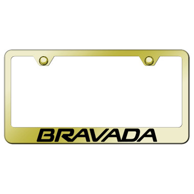 Au-TOMOTIVE GOLD | License Plate Covers and Frames | Oldsmobile Bravada | AUGD8100