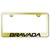 Au-TOMOTIVE GOLD | License Plate Covers and Frames | Oldsmobile Bravada | AUGD8100