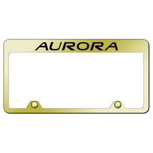 Au-TOMOTIVE GOLD | License Plate Covers and Frames | Oldsmobile Aurora | AUGD8102