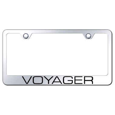Au-TOMOTIVE GOLD | License Plate Covers and Frames | Chrysler Voyager | AUGD8157