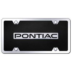Au-TOMOTIVE GOLD | License Plate Covers and Frames | Pontiac | AUGD8159
