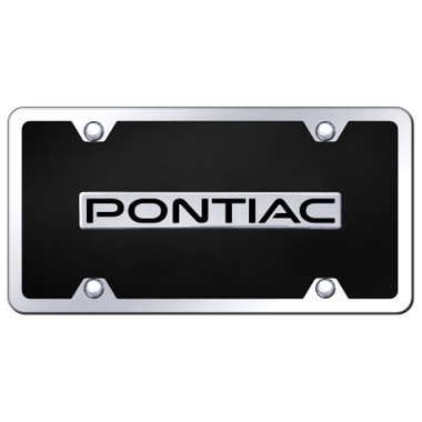 Au-TOMOTIVE GOLD | License Plate Covers and Frames | Pontiac | AUGD8159