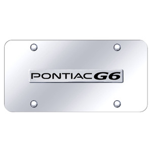 Au-TOMOTIVE GOLD | License Plate Covers and Frames | Pontiac G6 | AUGD8177