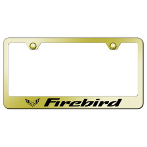 Au-TOMOTIVE GOLD | License Plate Covers and Frames | Pontiac Firebird | AUGD8182