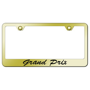 Au-TOMOTIVE GOLD | License Plate Covers and Frames | Pontiac Grand Prix | AUGD8183