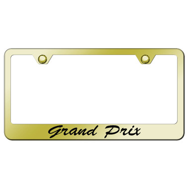 Au-TOMOTIVE GOLD | License Plate Covers and Frames | Pontiac Grand Prix | AUGD8183