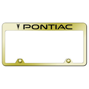 Au-TOMOTIVE GOLD | License Plate Covers and Frames | Pontiac | AUGD8185