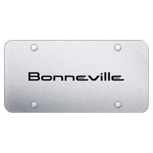 Au-TOMOTIVE GOLD | License Plate Covers and Frames | Pontiac Bonneville | AUGD8186