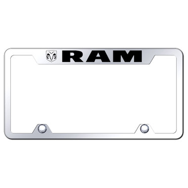 Au-TOMOTIVE GOLD | License Plate Covers and Frames | Dodge RAM | AUGD8260