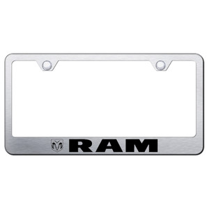 Au-TOMOTIVE GOLD | License Plate Covers and Frames | Dodge RAM | AUGD8264